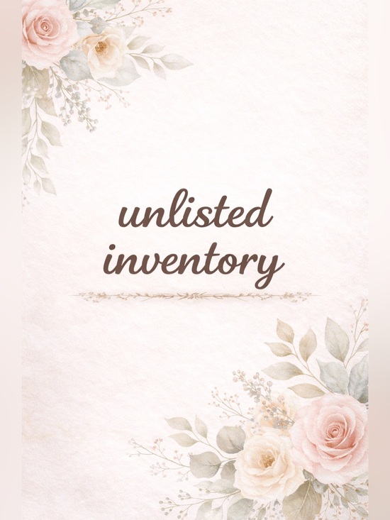 Accessories - 05/24 Reduced Shipping Unlisted